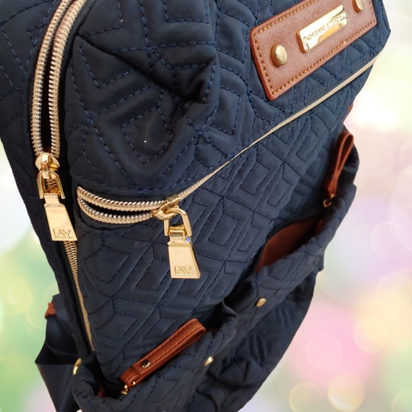 Adrienne Vittadini backpack laptop  designer bag - Picture 4 of 6